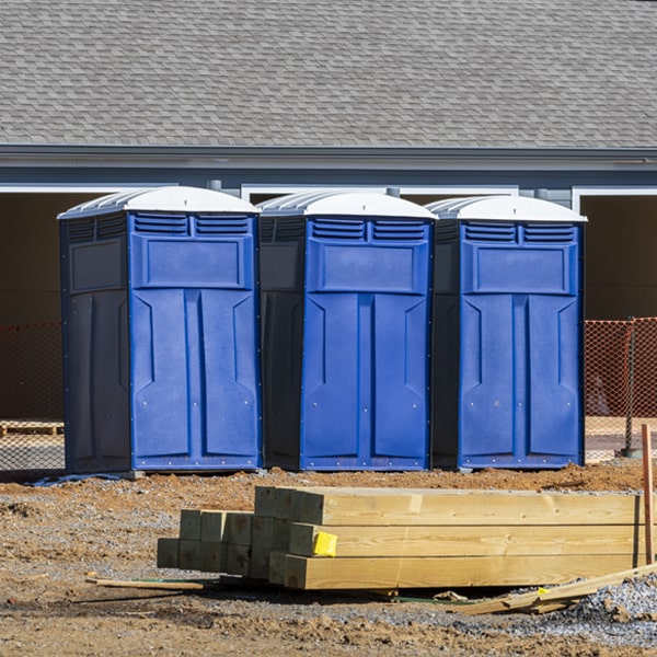 do you offer hand sanitizer dispensers inside the porta potties in Lisbon ME